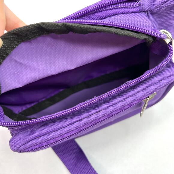 Everest Purple Multi Zip Fanny Pack - Picture 5 of 7